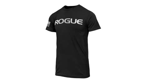 Rogue Basic Shirt - Black Silver | Rogue Fitness