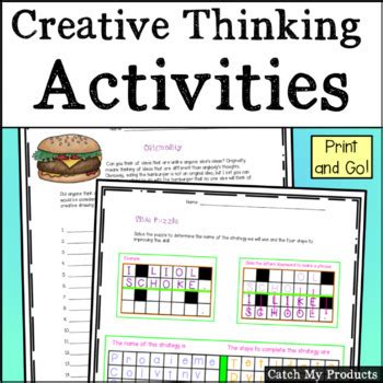 Enrichment Activities for Gifted Students | Critical Thinking Activities