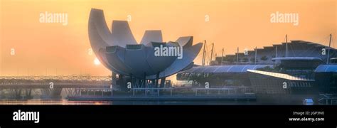 Singapore skyline background Stock Photo - Alamy