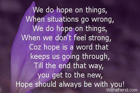 Hope Poems