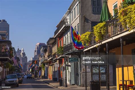 Architecture And Buildings In Old French Quarter High-Res Stock Photo ...