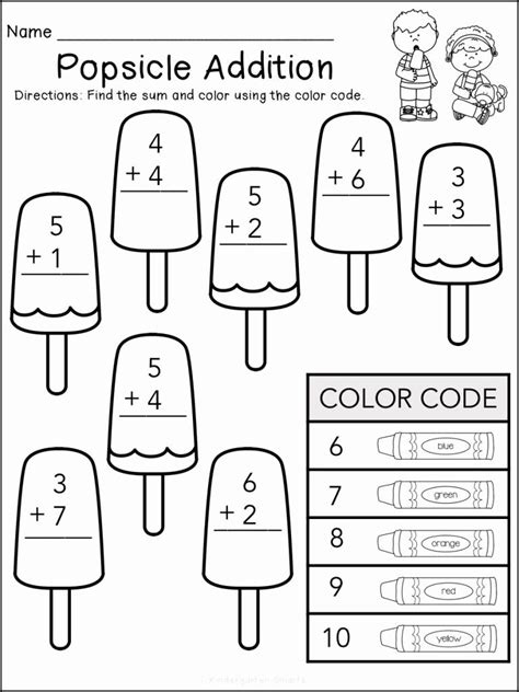 Free Math Printables For Kindergarten - Printable Monthly Calendars Galore