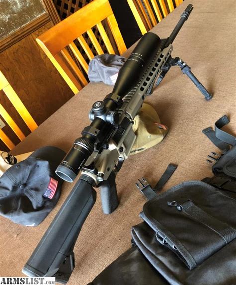 ARMSLIST - For Sale: Barrett Arms REC7 Gen 2 6.8 SPC Gas Piston DMR