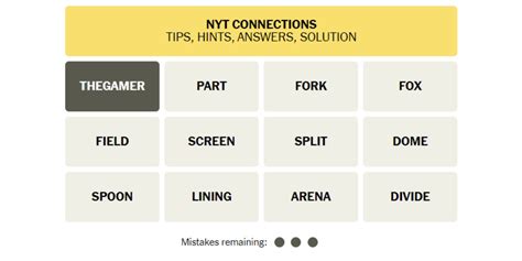 How To Solve Today's Connections Puzzle - March 10 Solution #273