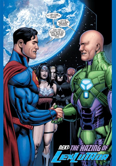 Superman Welcomes Lex Luthor To The Justice League – Comicnewbies