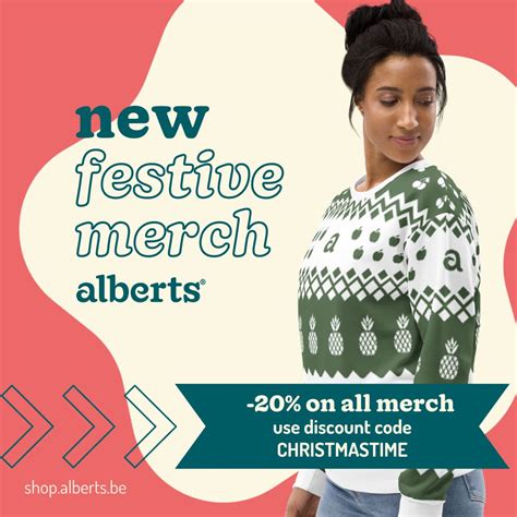 Alberts - Cozy up with our Christmas merch! 🌟 We prepared...