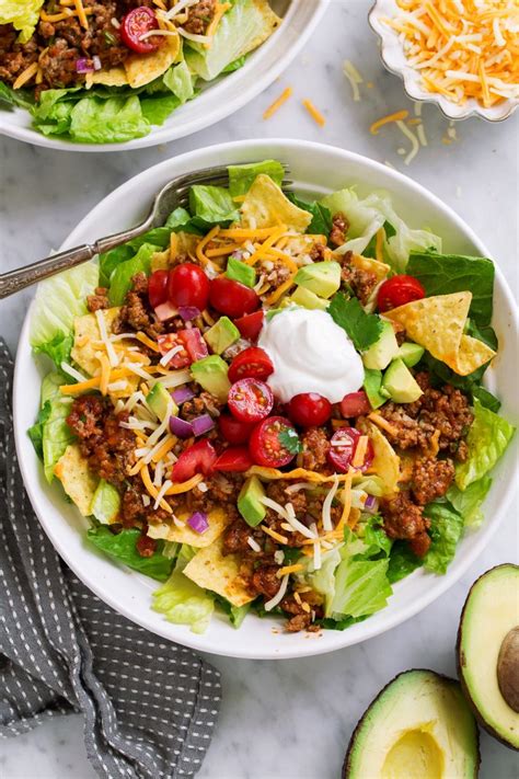 How To Make A Taco Salad With Leftover Taco Meat at Chester Tuten blog