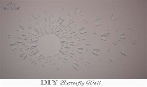 Visual Eye Candy: DIY Butterfly Wall Art