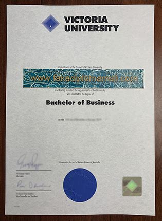 Victoria University Degree Certificate | Best Site to Buy Fake Diploma