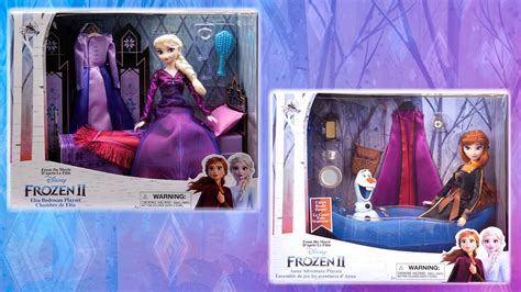 Frozen 2: Elsa & Anna Bedroom/Adventure Classic Doll Play sets - YouTube