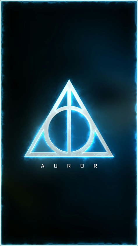 Deathly Hallows Symbol Iphone Wallpaper