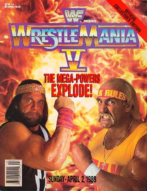 Wrestlemania 5 | Wwf superstars, Wrestling posters, Wrestling divas