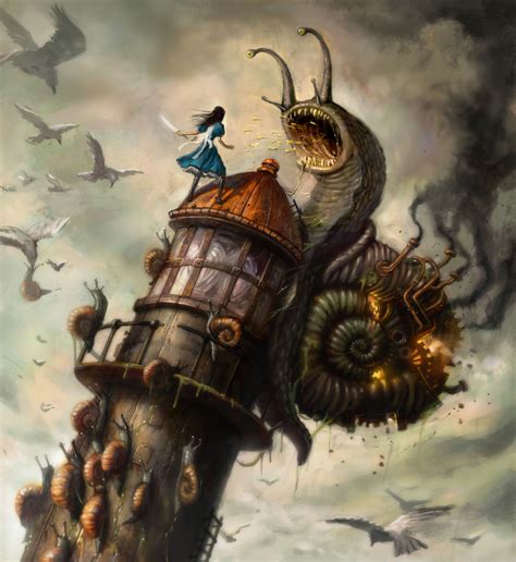 Promotional art for the game Alice Madness Returns | Steampunk artwork, Steampunk art, Art