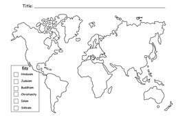 Six Major World Religions Timeline by TeachElite - Teaching Resources - Tes