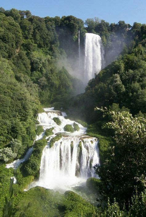 Terni | Beautiful waterfalls, Waterfall, Italy travel