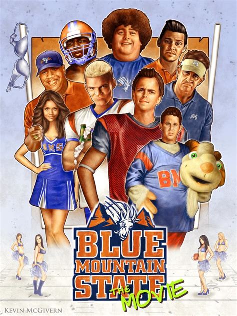 Blue Mountain State Movie Poster | Poster By Kevmcgivernart