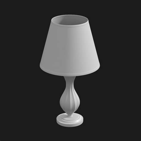 Download Table Lamp 014 3D Models for free | Freepik