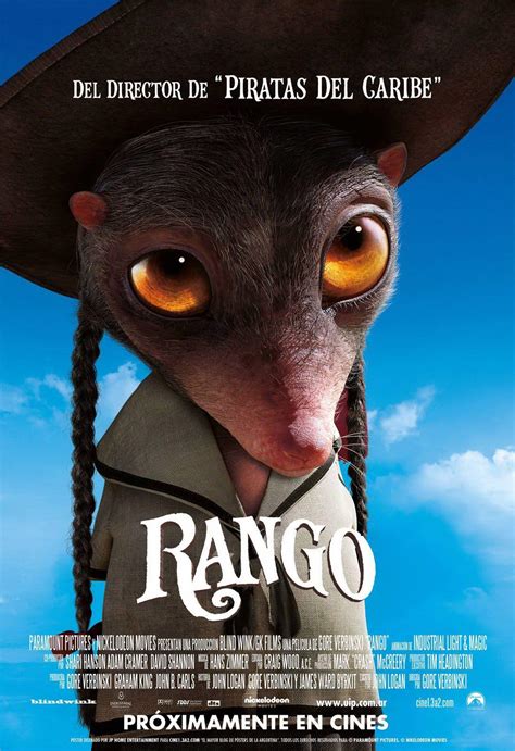 Three New Rango Character Posters - FilmoFilia