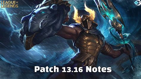 League of Legends Patch 13.16 Notes: New Changes, Release Date, and ...