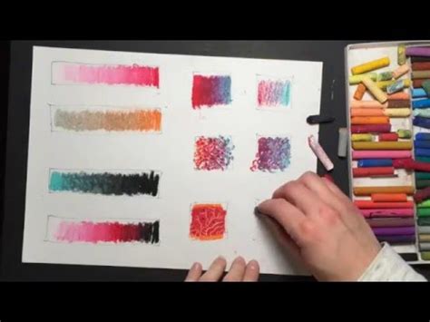 10 Oil Pastel Techniques - YouTube