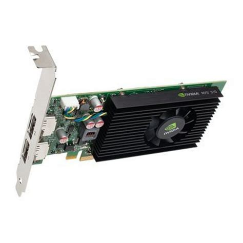 NVIDIA NVS 310 - Graphics card - NVS 310 - 512 MB DDR3 - PCIe 2.0 - 2 x DisplayPort - for ...