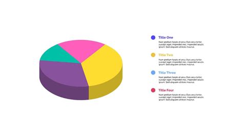 Pie Chart Is Shown With Four Different Colors Google Slide Theme And Powerpoint Template - Slidedocs