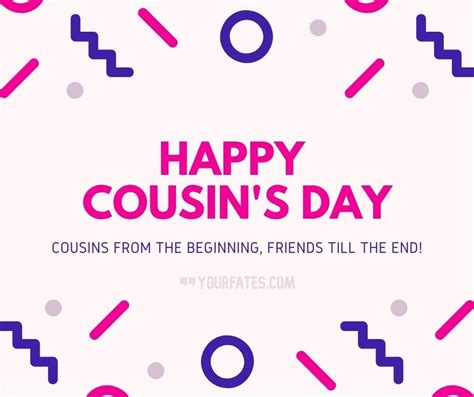 Happy Cousins Day Quotes - ShortQuotes.cc