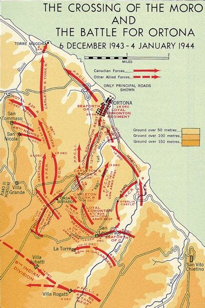 Battle of Ortona (Dec.20 - 27, 1943) - Canada and the world 1929 - 1945