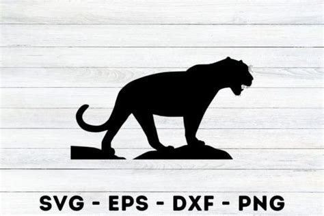 Panther Silhouette Svg Graphic by MagaArt · Creative Fabrica