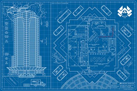 Nakatomi Footprint on Behance