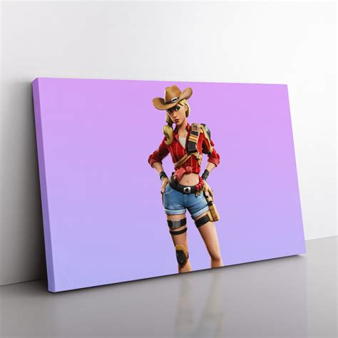 Fortnite Rustler Skin Canvas - Pics on Canvas