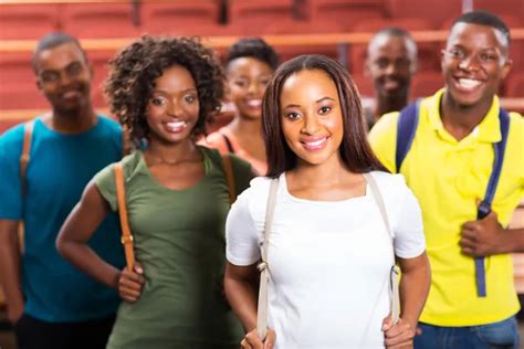 African american college students — Stock Photo © michaeljung #42374755