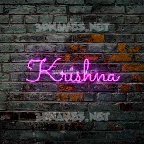 Krishna Name Wallpaper