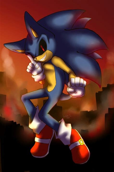 Sonic.EXE | Sonic fan art, Sonic, Fan art