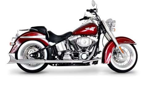 Samson Exhaust Longtail Mufflers 3" x 27" for Samson True Dual Head Pipes - Softail in Chrome ...