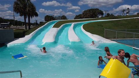 This family owned water park features a wide variety of water slides, wading pools and tubes to ...