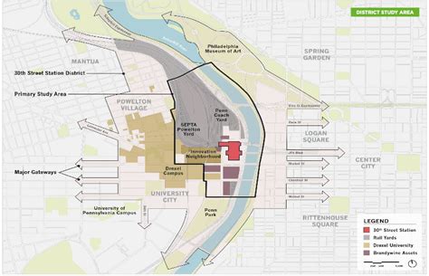 The geography of the District’s ambitious plan | Map: 30th Street ...