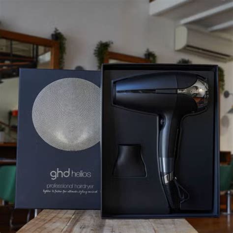 GHD Helios Hair Dryer - Black Black | Love Hair SG