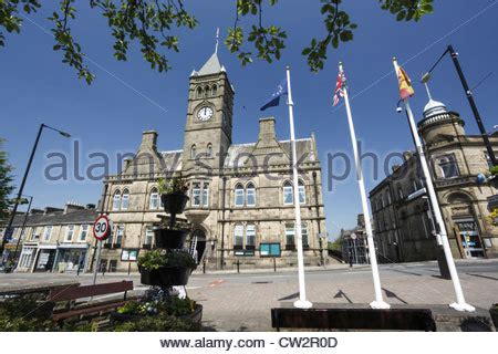 Town Hall, Colne, Lancashire, England UK Stock Photo: 23714911 - Alamy