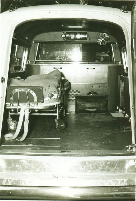 VBH Ambulance Interior, 1946 | Ambulance, Hearse, Firefighter