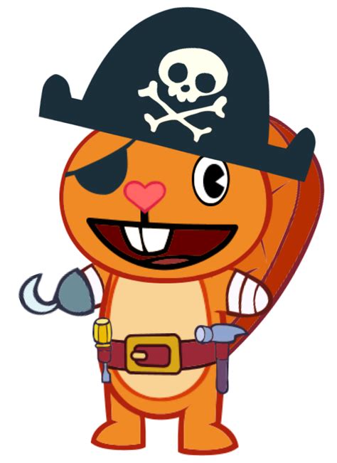 Handy the Pirate Beaver! (HTF) by RyryTheHTFfan on DeviantArt