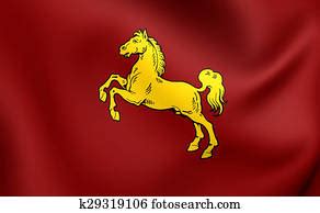 Electorate of Hanover Flag Stock Illustration | k20624059 | Fotosearch