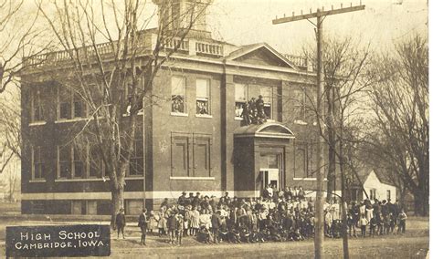 Cambridge, Iowa, High School | photolibrarian | Flickr