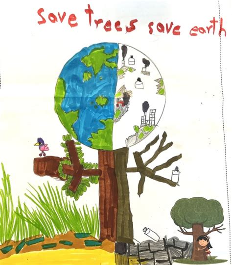 Save Trees Poster - RobinAge