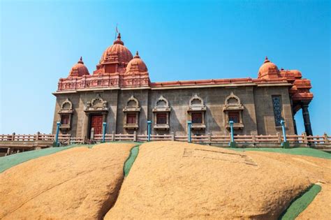 Premium Photo | Vivekananda rock memorial in kanyakumari