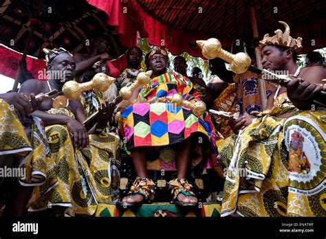 Otumfuo Nana Osei Tutu II the 16th King Asantehene traditional ruler of ...