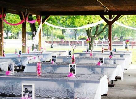 Table Picnic Pavilion Wedding Decorating Ideas, , Park Weddings ...