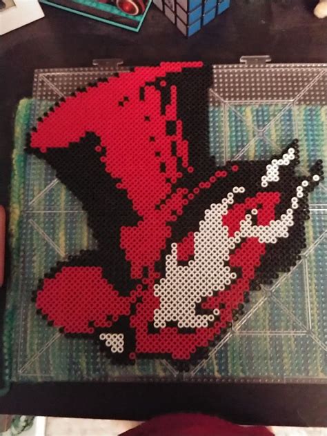 Phantom Thieves Logo Perler | Perler bead patterns, Perler, Beading patterns