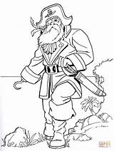 Old Pirate coloring page  Free Printable Coloring Pages sketch template