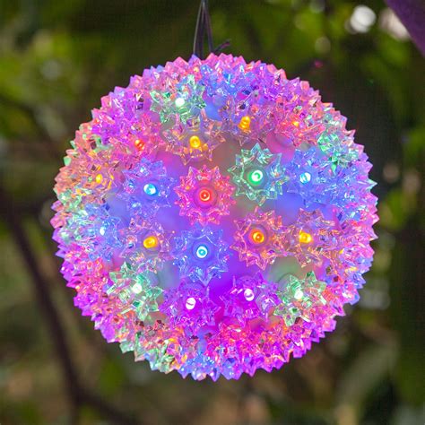 Light Sphere, Multicolor 5mm LED Lights - Yard Envy